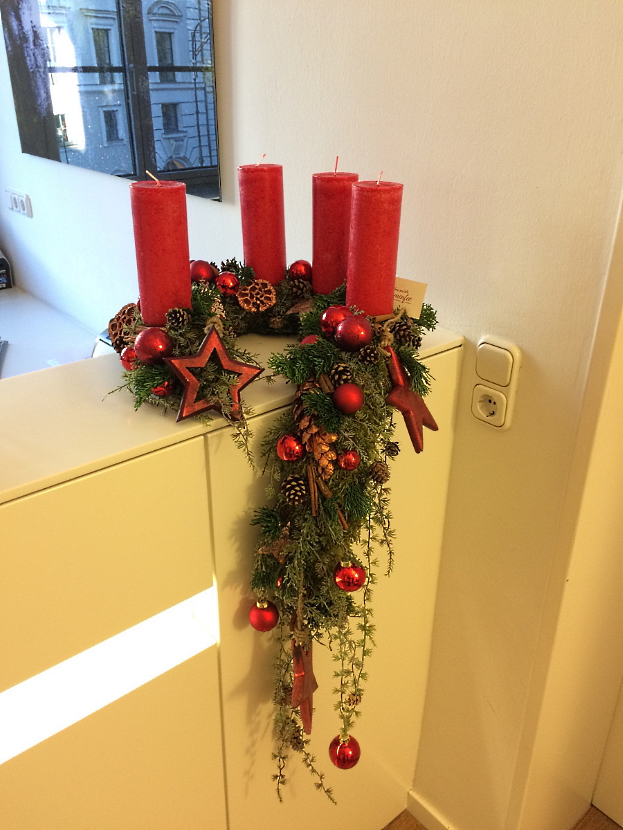 Adventskranz 2025 Blumenfee