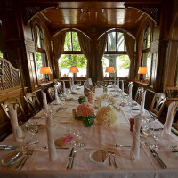 Tischdeko für ein Familienessen