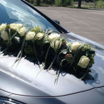 Brautauto Frontdeko in Stabform Brautauto Frontdeko in Stabform