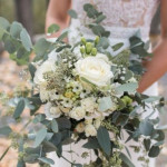 Brautstrauss weiss grün Brautstrauss weiss grün