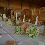 Hochzeits Saaldekoration kleine Feier Hochzeits Saaldekoration kleine Feier