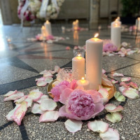 Bodenschmuck für die Aussegnungshalle Bodenschmuck für die Aussegnungshalle